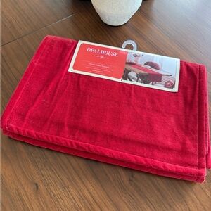 Opalhouse Vibrant Red Table Runner